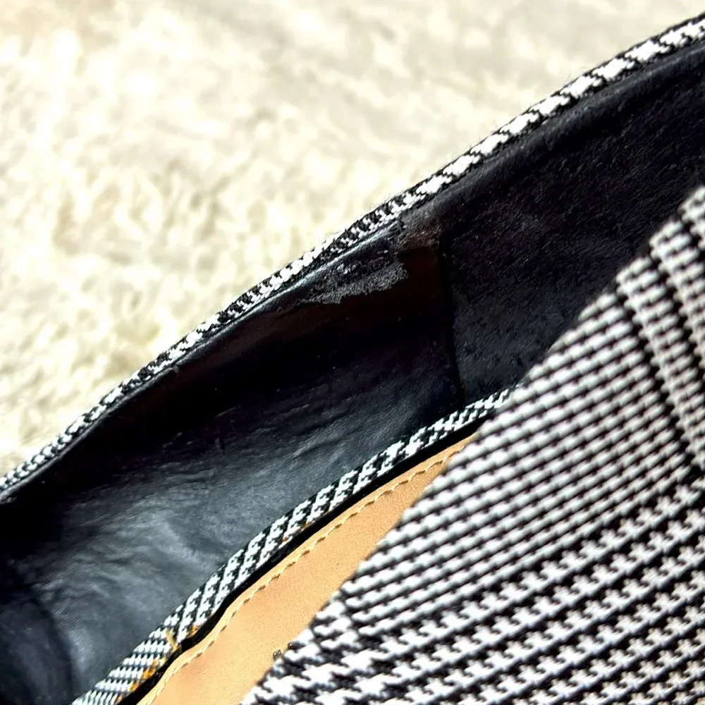 Gianni Bini Houndstooth Black and White 4 Inch Heels Women’s 7 Medium